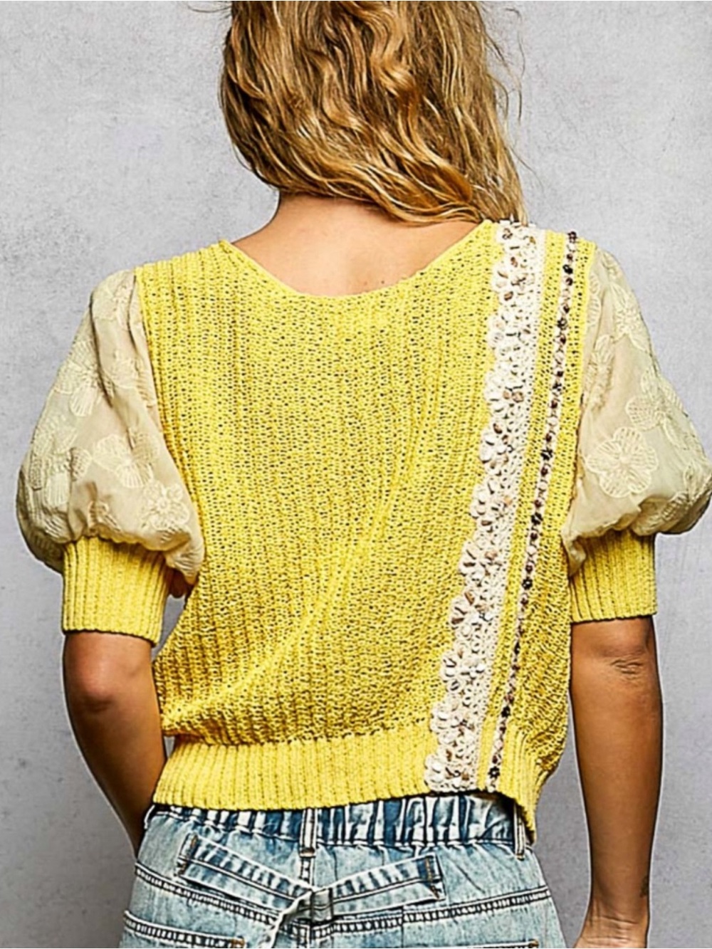 POL Embellished Sweater - Picture 4 of 9